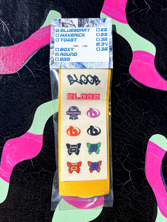 Bloob Dogshit Pro Blueberry Mold Round Shape 34mm