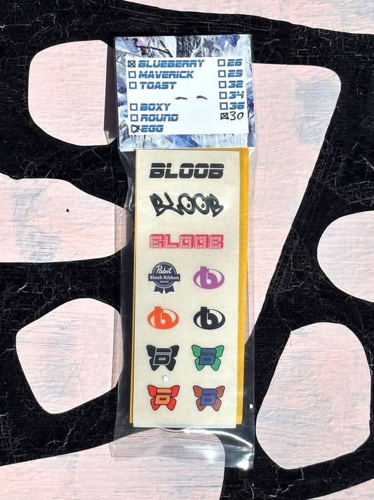 Bloob Dogshit 2.0 Pro Blueberry Mold Egg Shape 30mm