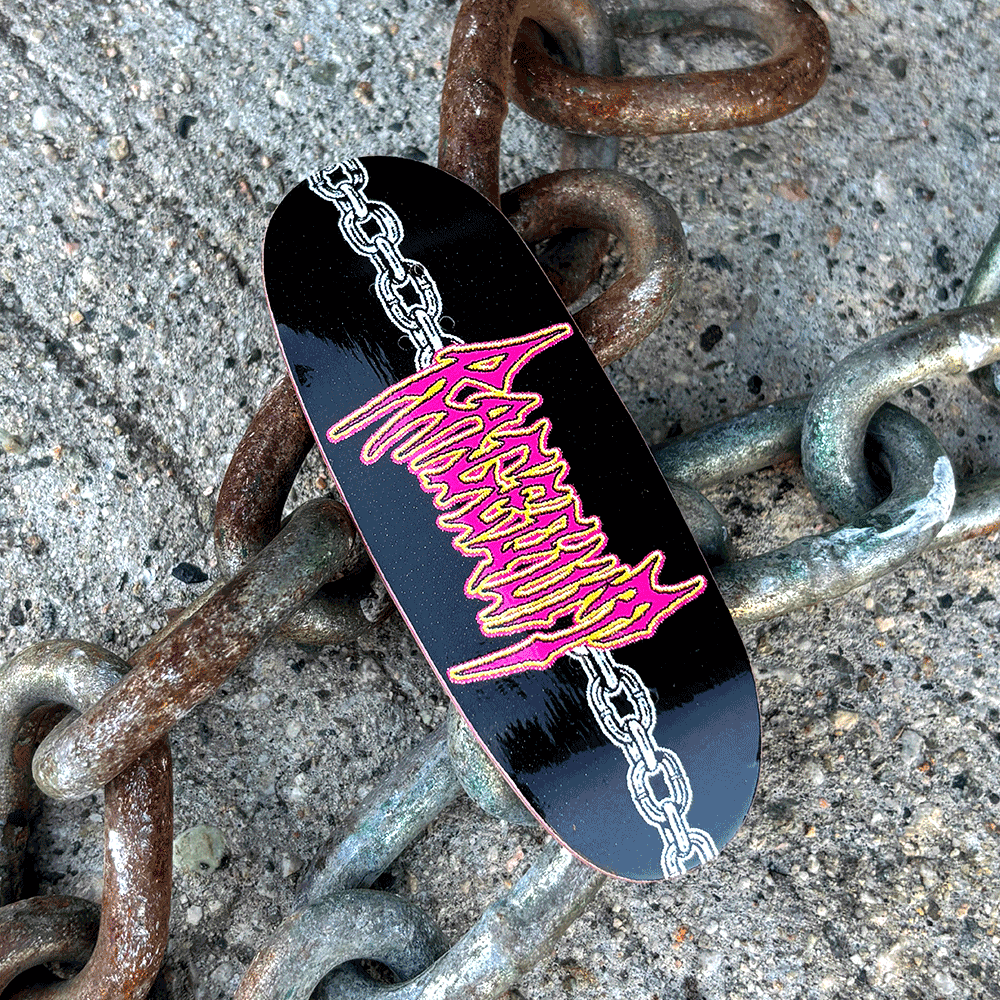 Rage Industries Funeral French Chain Fingerboard Deck