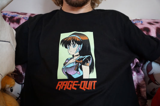 Gaming Shirt Rage Quit League of Legends Gift T-shirt Unisex 